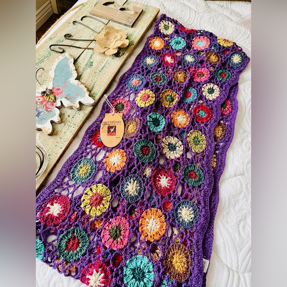 Art Studio Company. Purple Infinity Scarf. OS. Brand New - Picture 6 of 6